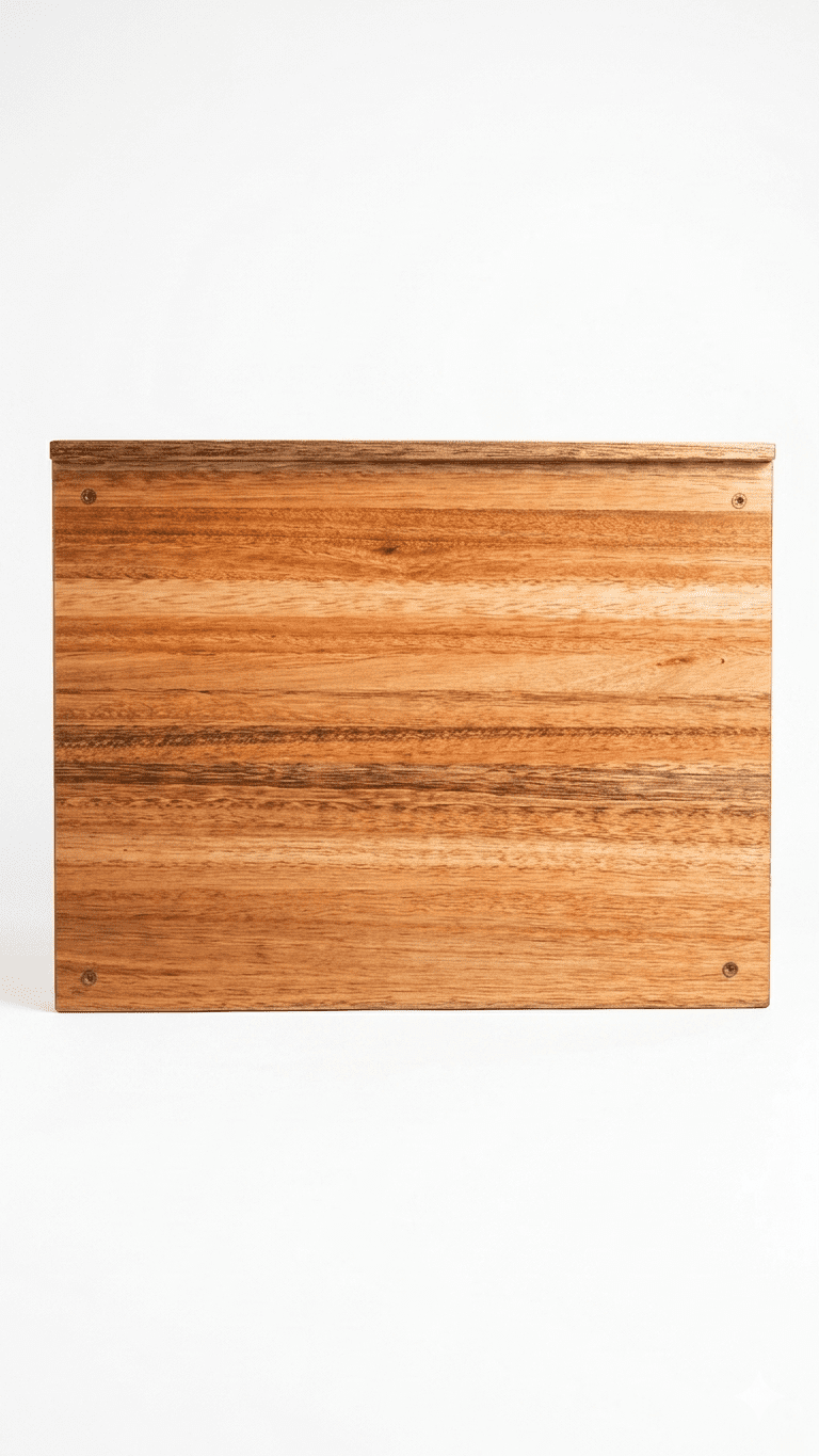 Rio Manso II Tabla De Madera Para Cocina Con Tope Para Mesada 50 x 31 Cm - Imagen 2